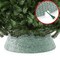 Casafield Christmas Tree Collar, Woven Water Hyacinth Tree Base Cover with Cord Cut Out